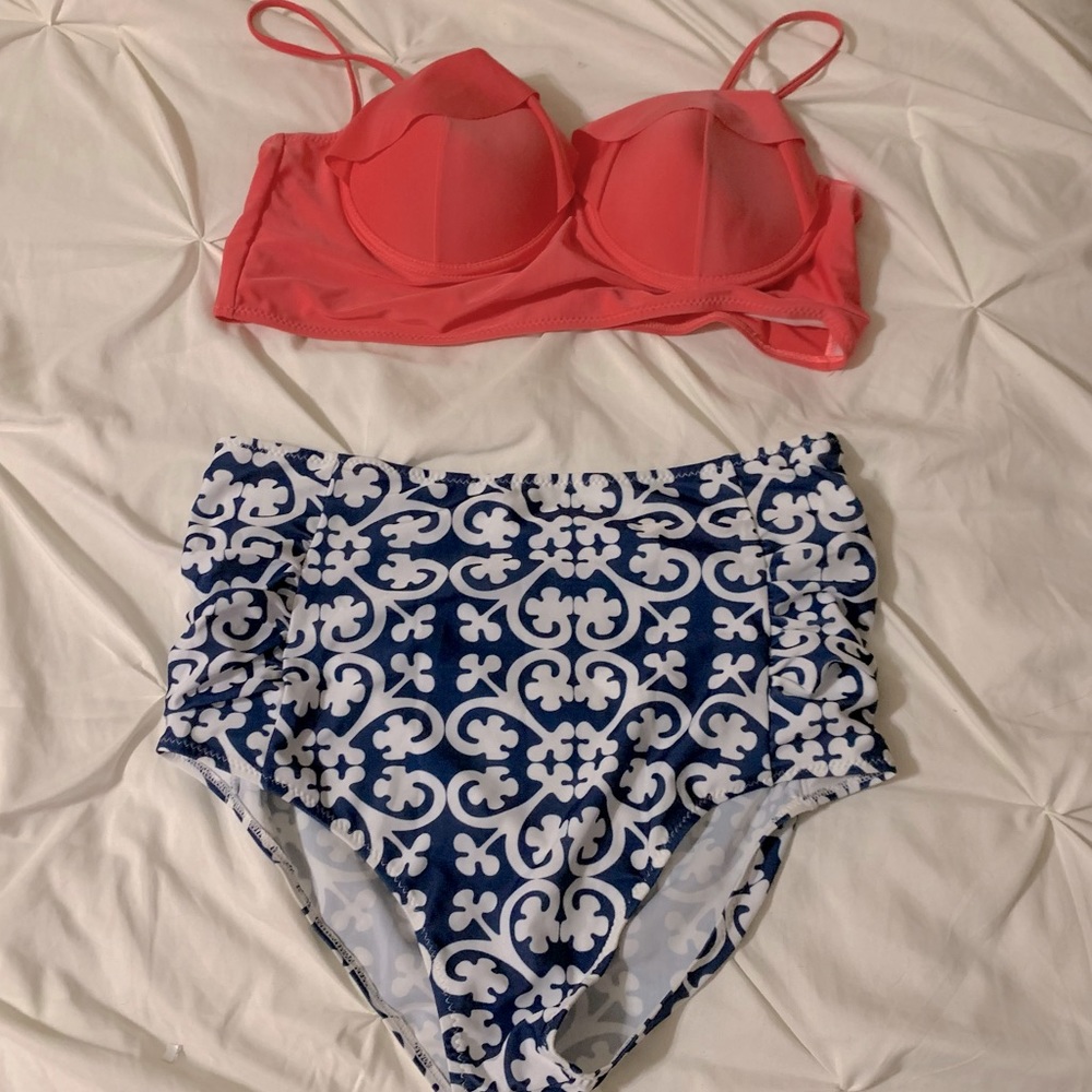 High Rise Strapless Bikini